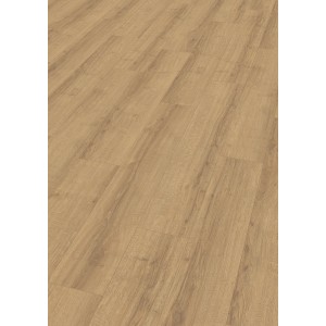 Egger NatureSense Aqua Laminat, 8 mm, wasserfest, in warmem Braunton mit rustikalem Eichendekor. Ideal für Feuchträume.