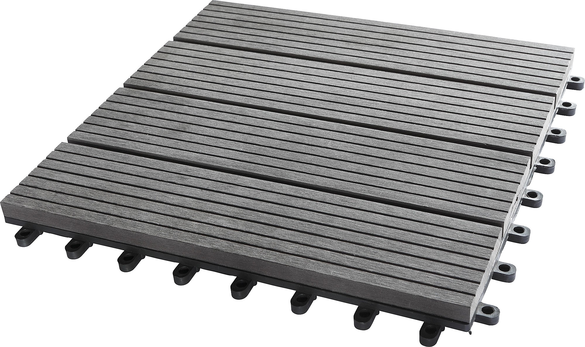 KlickFliese WPC Grau 30 x 30 cm 6 Stück kaufen bei OBI