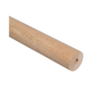 Handlauf Buche Massivholz Ø 40 mm - Länge 2.250 mm für den Innenbereich