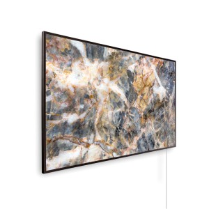 Könighaus Infrarotheizung Naturstein Ambient Edition 450 W Schwarz