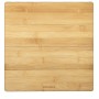 Leifheit Personenwaage Digital Style Sense Bamboo Magic aus Holz, 30x30 cm.