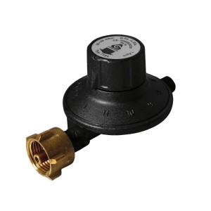 Enders Gasdruckregler, 30-50 mbar, für Camping & Zubehör. Druckminderer mit verstellbarem Ausgangsdruck.