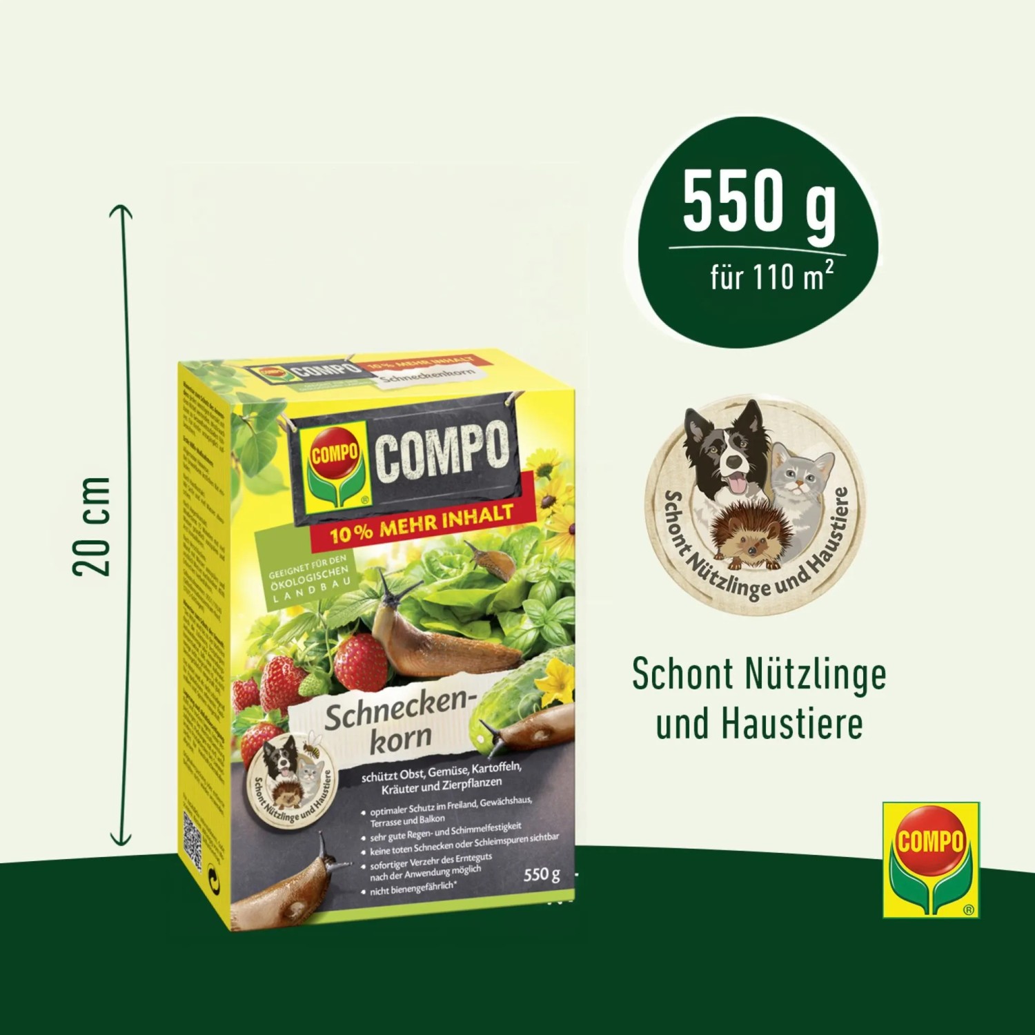 Compo Schneckenkorn 550 g kaufen bei OBI