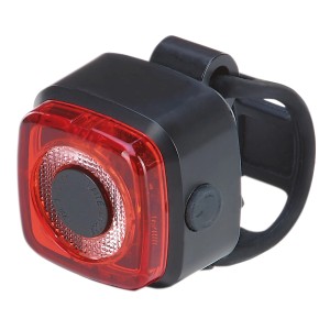 Prophete LED Rücklicht für Fahrräder, Akku-betriebenes Fahrradlicht mit Silikonhalterung.