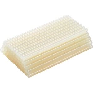 50 transparente LUX Heißklebepatronen, Ø 11 mm, für Heißklebepistolen.