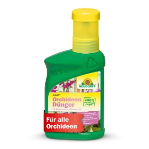 Neudorff Azet Plus Orchideendünger, 250ml Flasche, für gesunde Orchideen und prächtige Blüten.