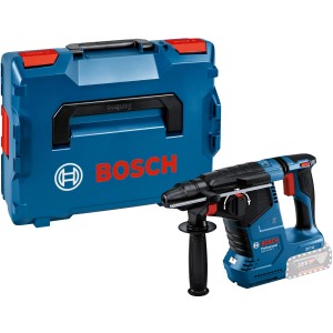 Bosch Professional Akku-Bohrhammer GBH 18V-24 C Solo mit L-Boxx, blau/schwarz.