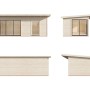 Palmako Gartenhaus Andrea Slide Plus 595 x 300 cm Grau-Anthrazit FSC®_8