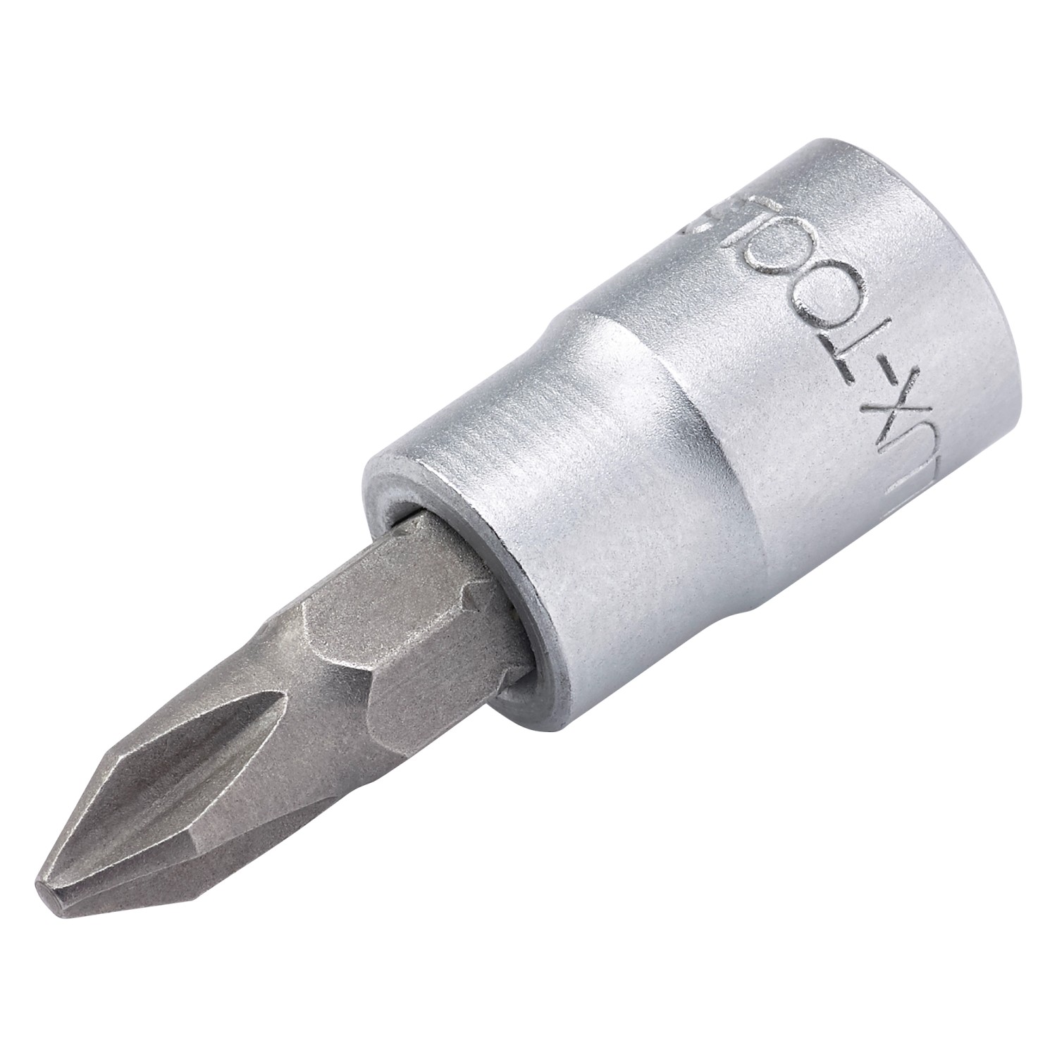 LUX Stecknuss Comfort mit Bit PH1, Chrom-Vanadium Stahl für Schraubarbeiten.