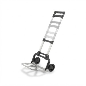 Relaxdays Sackkarre Stahl Schwarz Klappbar bis 70 kg 98 cm x 38 cm x 41 cm