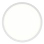 Weiße, runde LED Deckenleuchte Velion (Ø 29,3 cm) von Brilliant für Wohnräume.
