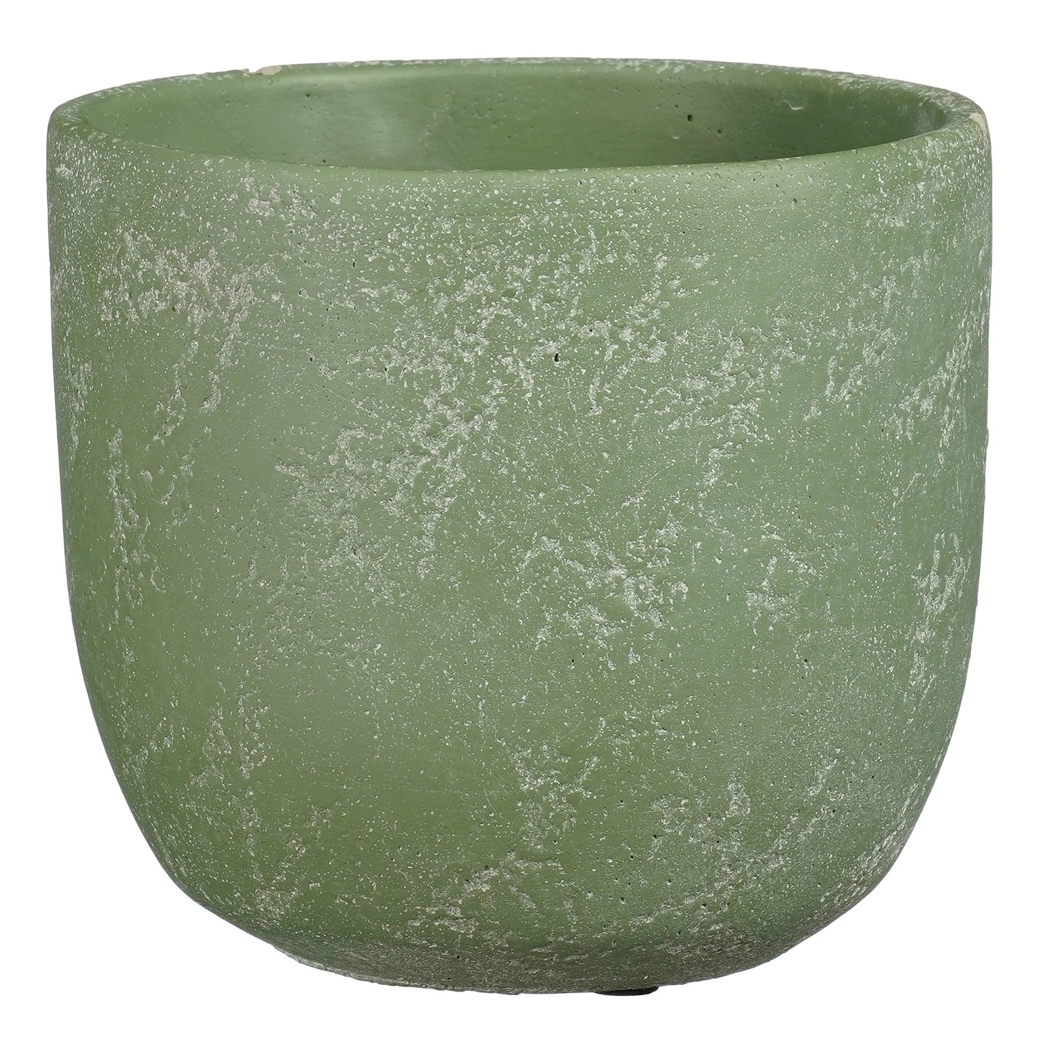 Mica Decorations Übertopf Jimmy Ø 15,5 cm x 14,5 cm Grün kaufen bei OBI
