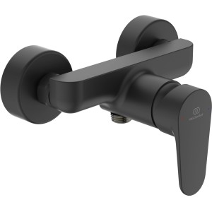 Ideal Standard Cerafine O Brausearmatur Aufputz in Silk Black für die Dusche.
