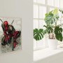 Komar Wandbild Marvel Deadpool Bullets, 30x40 cm, rote Comic-Figur mit Waffen.