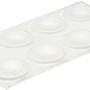 Wagner Topffüße, 24er Set, transparent, Ø 8mm, selbstklebend, für Zubehör für Pflanztöpfe.