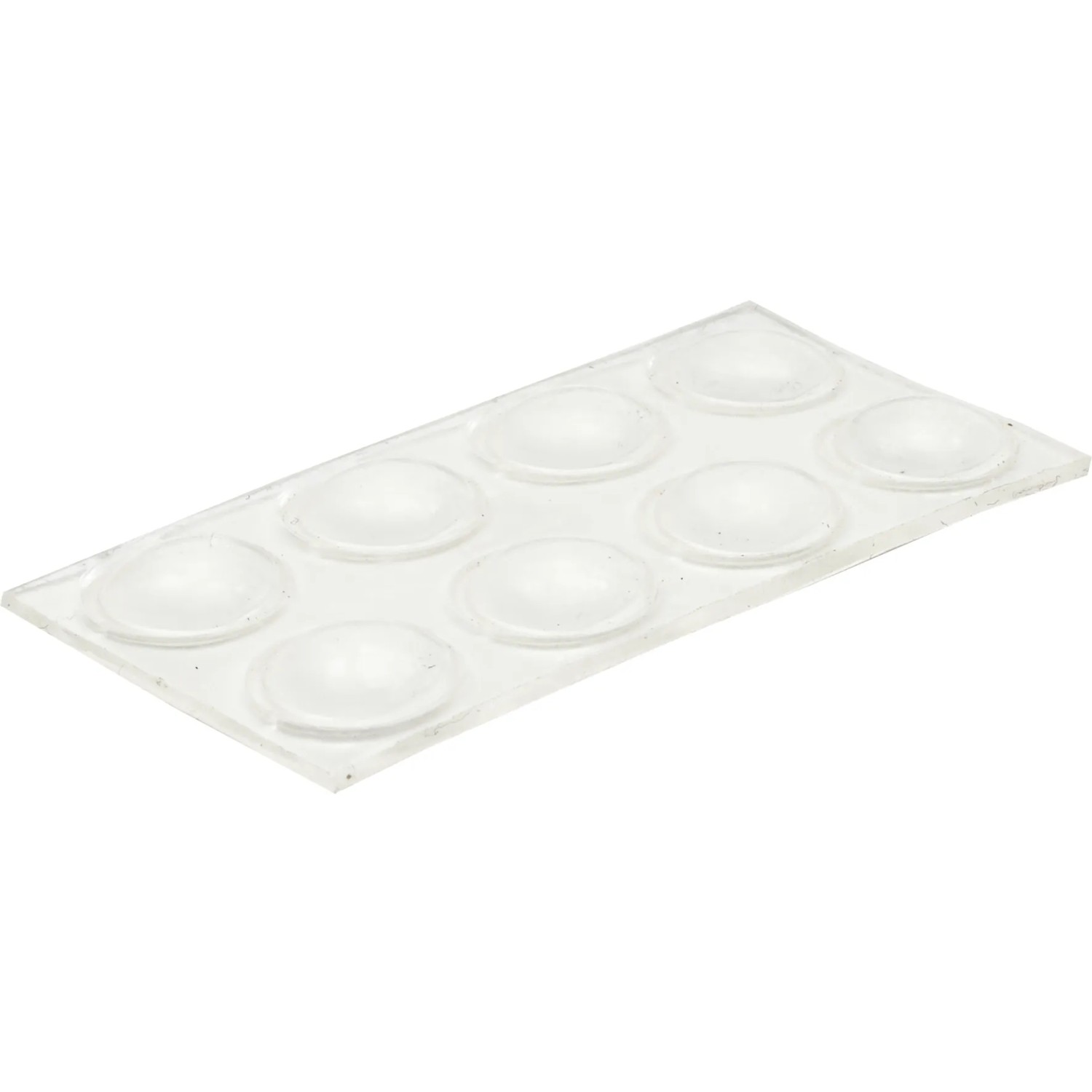 Wagner Topffüße, 24er Set, transparent, Ø 8mm, selbstklebend, für Zubehör für Pflanztöpfe.