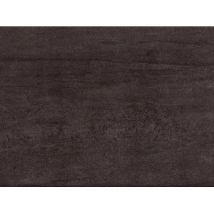 Dunkle, matte Bodenfliese aus Feinsteinzeug in Steinoptik, 60x30 cm.