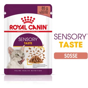 Royal Canin Sensory Taste Katzen-Nassfutter Soße, 85g Portionsbeutel.