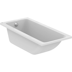 Weiße Ideal Standard Connect Air Badewanne, 150x70 cm, aus Acryl.