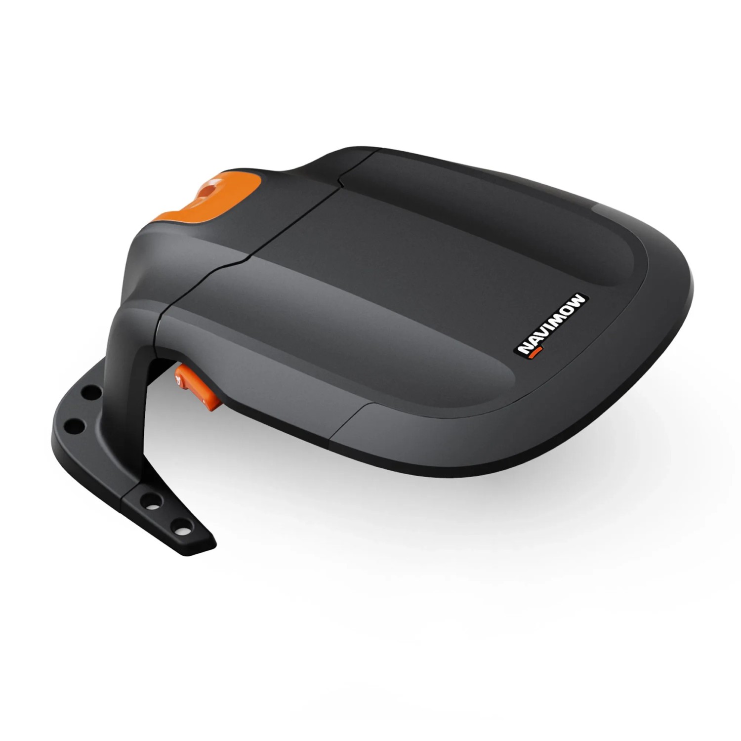 Graue Segway Garage S für Navimow i Mähroboter, schützt vor Sonne und Regen.