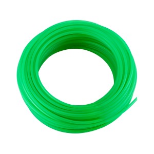 LUX Trimmerfaden, 2 mm x 15 m, grün, für Rasentrimmer und Sensen.