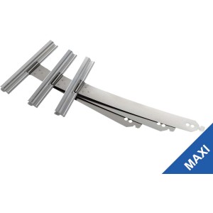 Schellenberg Rollladenaufhängung Maxi aus Edelstahl, 3er-Set für Rollladenantriebe.
