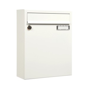 MEFA Briefkasten Sonate 133 Weiß 33 cm x 26 cm x 10,8 cm