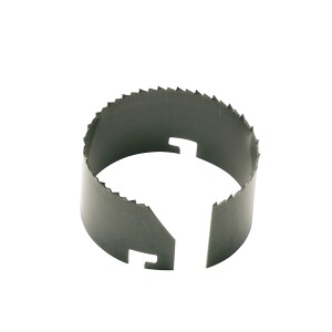 LUX Lochsäge, Teil eines 7-teiligen Sets für Elektrikausbau, verschiedene Größen.