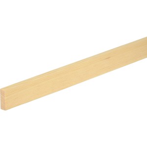 FN Neuhofer Flachleiste Fichte/Kiefer Astrein Roh 10 mm x 29 mm x 1000 mm