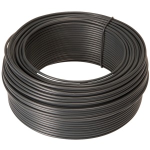 Conacord Eisendraht, Ø 2,5 mm, 20 m Rolle, anthrazitfarben, ideal zum Basteln und Dekorieren.