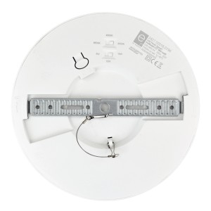 Weiße E2 Elektro LED Deckenleuchte Panel, 18W, mit einstellbarer Farbtemperatur.