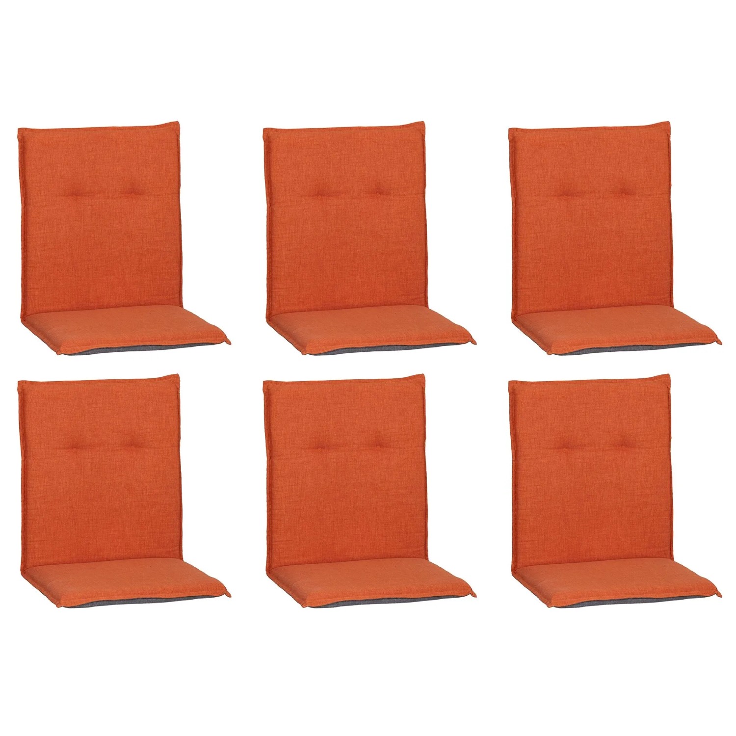 Beo Niedriglehner-Sitzkissen MM12 Klassisches Design Terra 6er-Set ...