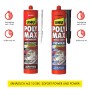 UHU Poly Max Montagekleber Power, graue Kartusche mit weißer und schwarzer Düse.