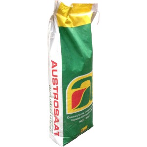 Austrosaat Grassamenmischung für Garten und Spielfläche, 10 kg Sack.