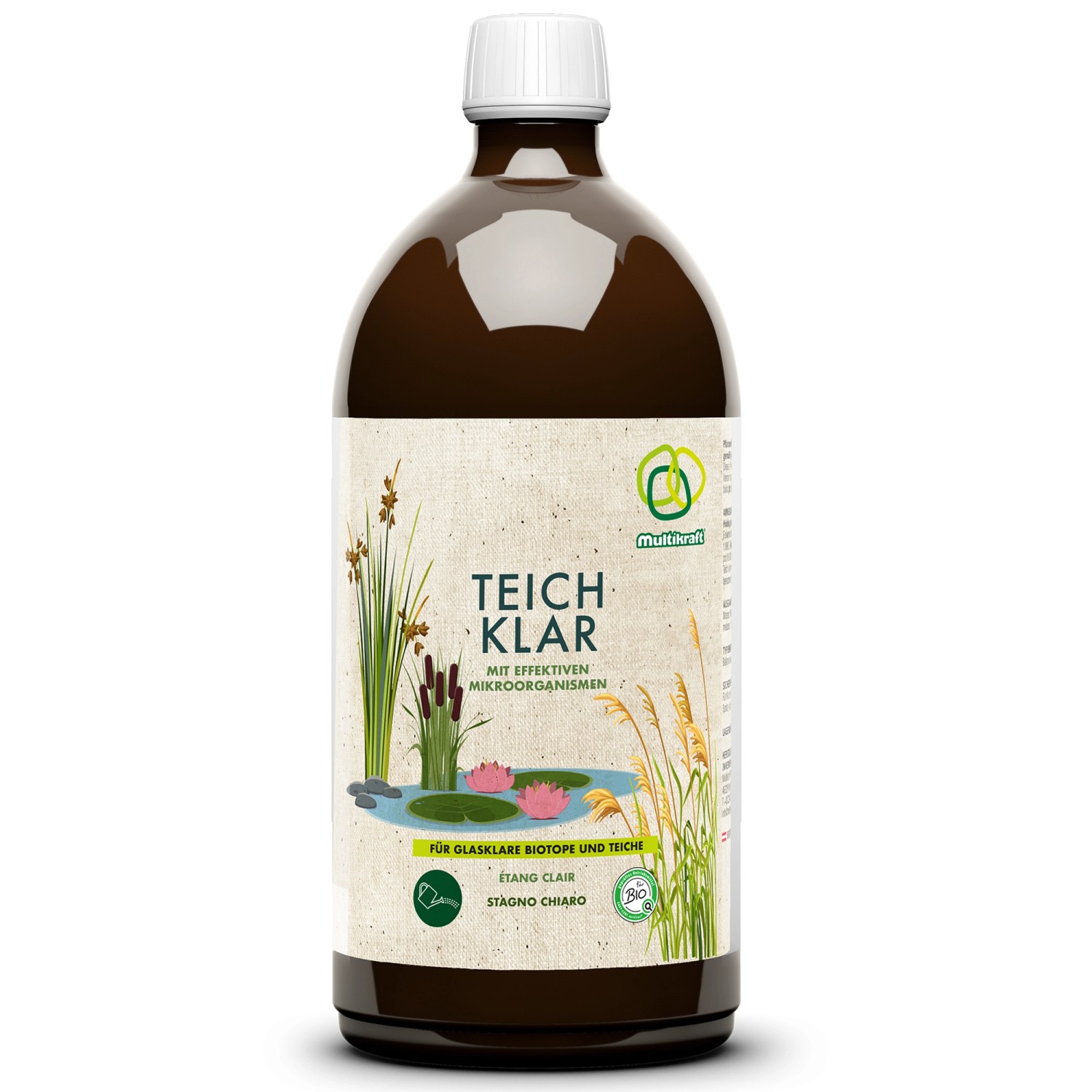 Multikraft Pflanzenhilfsmittel Teichklar Effektive 1 l