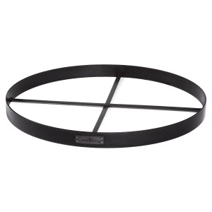 CookKing Stahlbasis für Feuerschalen Ø 80 cm, schwarz, aus robustem Stahl.