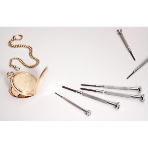 LUX Präzisions-Schrauber Set, 6-teilig, für filigrane Schraubarbeiten.