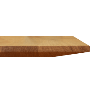 Geölte Rettenmeier Tischplatte aus Eiche mit Schweizer Kante (180 cm).