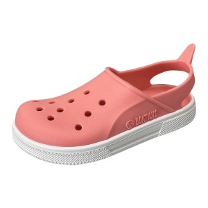 Blackfox Boatilus Kinderclog Cloggy Gr. 22/23, korallefarbener Gartenclog für Kinder