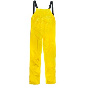 Gelbe Scheibler Regenlatzhose 8156, Größe XXXL, für Arbeitskleidung.