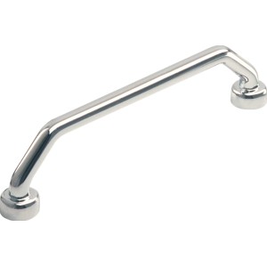 Glänzender Chrom Möbelgriff 909 aus Metall für Schränke und Schubladen.