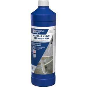 Avenarius Agro Natur- und Kunststeinreiniger, 1 Liter Flasche.