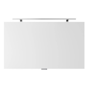 Pelipal Flächenspiegel 4035, 120 cm breit, mit LED-Leuchte und USB-Anschluss.