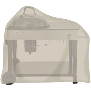 Tepro Abdeckhaube für Kugelgrillwagen, wasserabweisend, schützt vor Umwelteinflüssen.