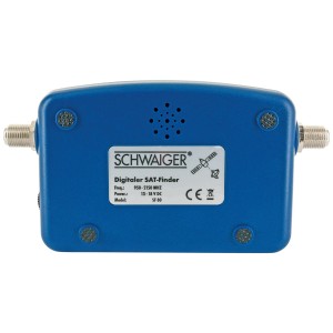 Schwaiger SAT-Finder SF80 531 m. LCD-Display Blau