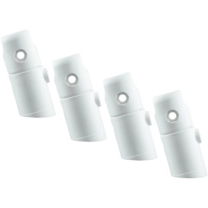 Schulte Wandhalterungen, 3er Set, für Heizkörper Köln, München & Oslo, weiß.