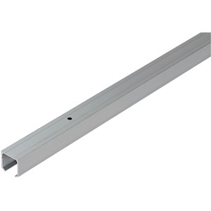 Hettich Laufprofil TopLine 8plus, Aluminium silber eloxiert, für Schiebetüren bis 80kg.