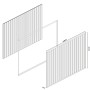 Weide WPC Sichtschutzwand Anthrazit – Lamellenwand für Pergola | modular & wetterfest_4