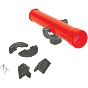 Axi Teleskop Rot - Grau 31 x 10 x 10 cm