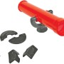 Rotes Axi Teleskop für Spielhaus, Zubehör für Gartenspielgeräte, 31x10x10 cm.